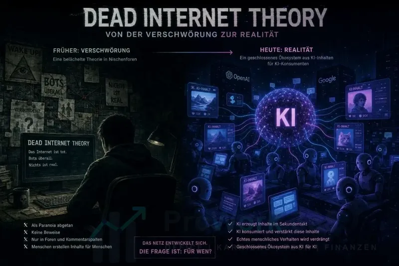 Die Dead Internet Theory: Von der Verschwörung zur Realität