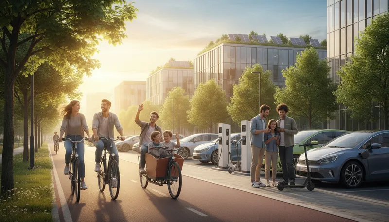 Nachhaltige Mobilität 2026 – Förderungen, Trends & digitale Angebote im Überblick