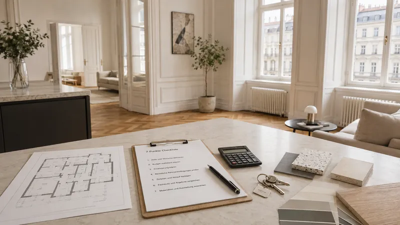 Wohnung renovieren in Wien: 7 Punkte, die Eigentümer vorher klären sollten
