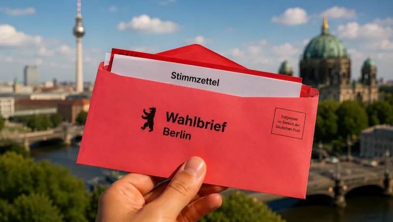 Wie kann man Briefwahl beantragen Berlin 2026 und welche Fristen gelten für Antrag und Rücksendung