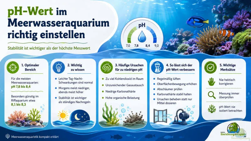 pH-Wert im Meerwasseraquarium richtig einstellen von Tom
