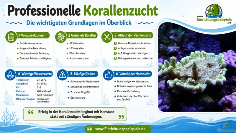 Professionelle Korallenzucht: Voraussetzungen, Methoden und erfolgreiche Vermehrung im Meerwasseraquarium von Tom