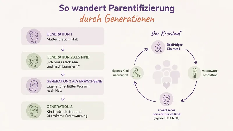 Vererbe ich das weiter? Wie sich Parentifizierung durch die Generationen zieht und wo du den Kreis unterbrichst