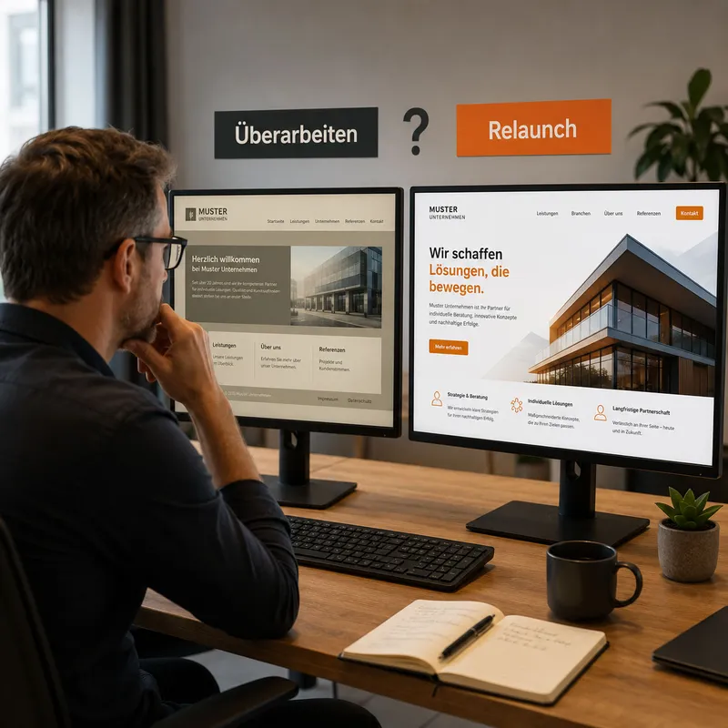 Neue Website oder Relaunch?
