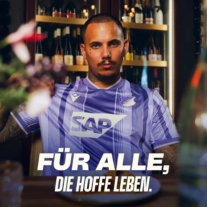 TSG präsentiert Ausweichtrikot in Flieder und Sand