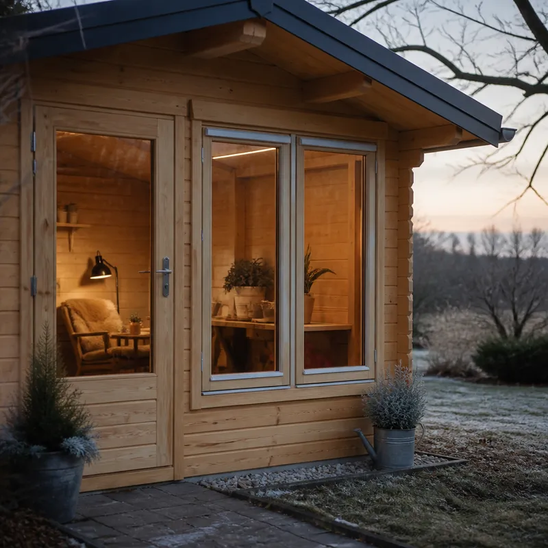 Isolierglas im unbeheizten Gartenhaus richtig einordnen