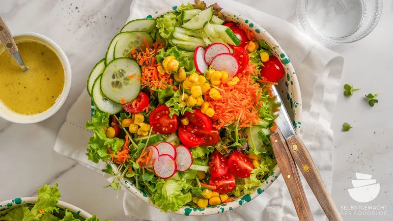 Bunter gemischter Salat
