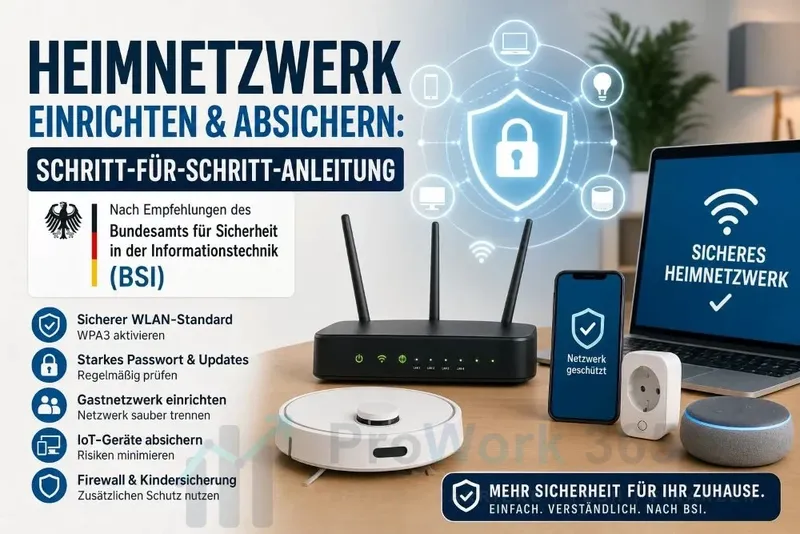 Heimnetzwerk einrichten & absichern: Schritt-für-Schritt-Anleitung nach BSI
