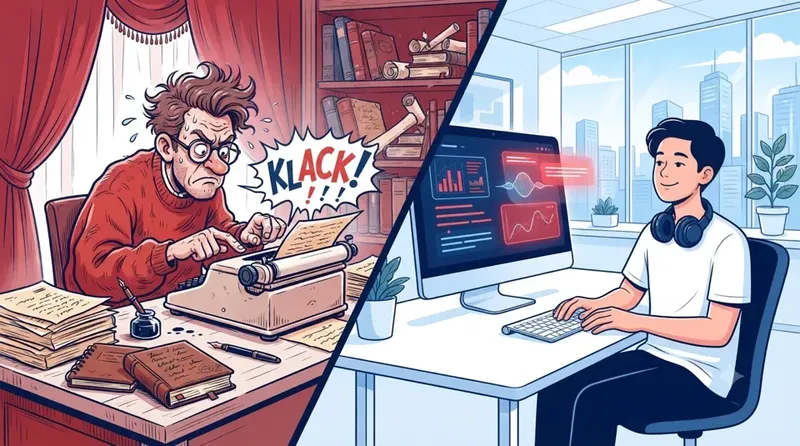 Der letzte aufrechte Non-KI-Blogger