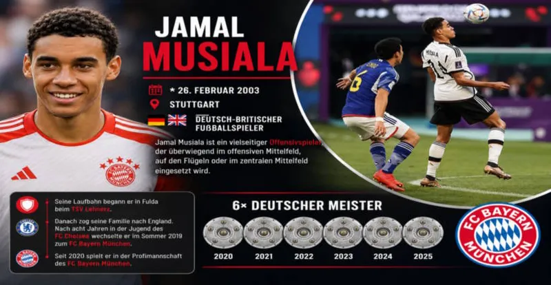 Jamal Musiala – Absencen