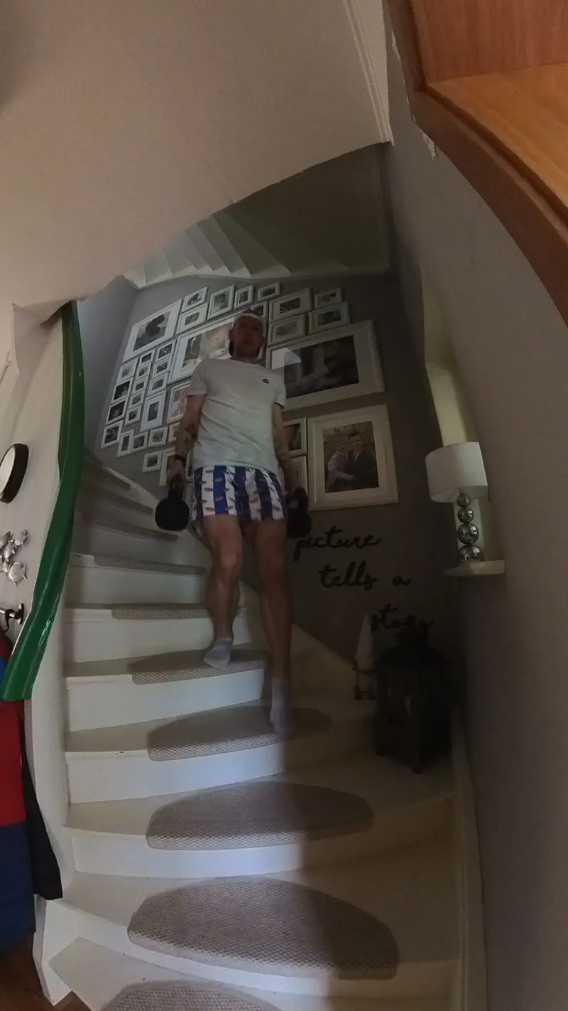 Kettlebell Treppen Workout