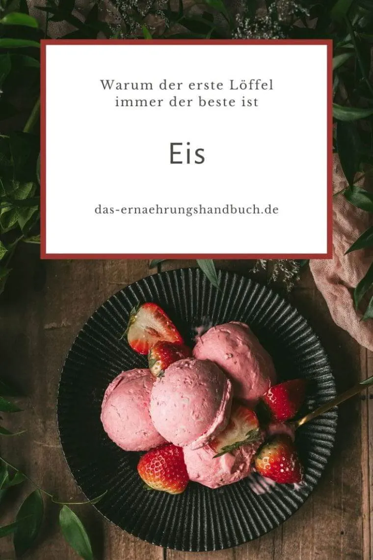 Eis: Warum der erste Löffel immer der beste ist