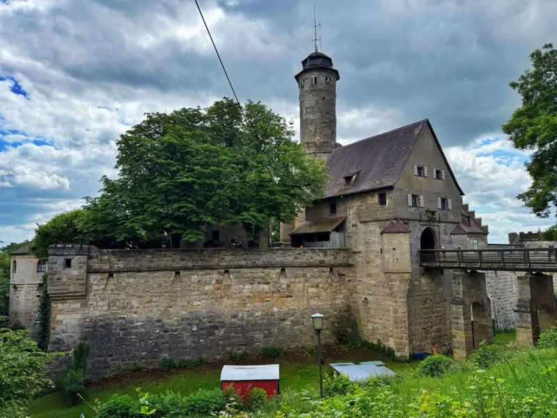 Von der Altenburg auf Bamberg schauen