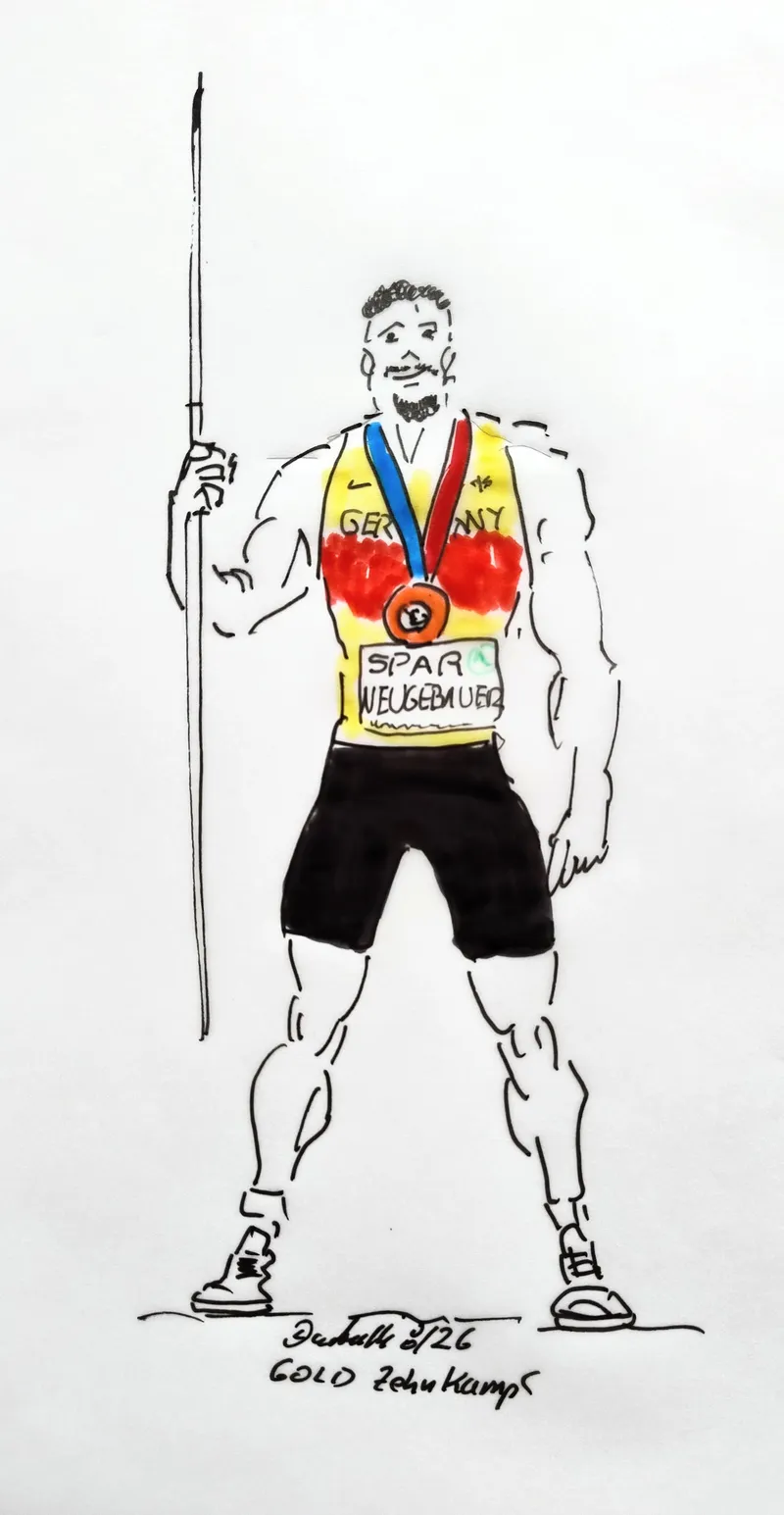 34. Wochenrückblick vom 23.08.2026. Heute die Deutschen bei der Leichtathletik EM in Birmingham. Insgesamt gab es 21 Medaillen, vielen Topplatzierungen und persönlichen Bestleistungen in der Kategorie „schwarz-rot-geil“ – auf europäischer Ebene.