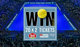 Tickets für die Swiss Indoors gewinnen