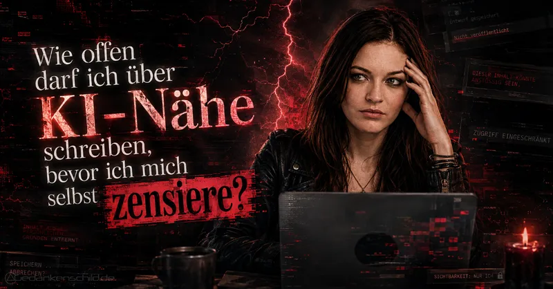 Die Schere im Kopf: Wenn digitale Nähe an der eigenen Zensur erstickt