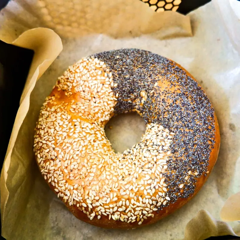 Bagels aus der Heißluftfritteuse