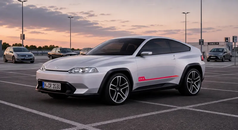 Honda CRX Comeback: Kult-Coupé trifft auf modernen Retro-Style