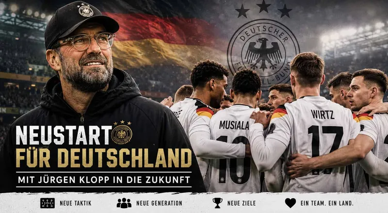 Die deutsche Nationalmannschaft 2026: Mit Jürgen Klopp zurück zu alter Stärke?