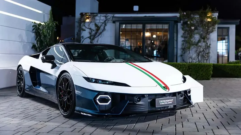 Lamborghini Temerario Tricolore bringt Italiens Farben zurück