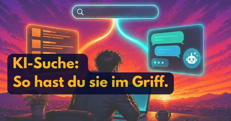 KI Suche: Was sie ist, wie sie funktioniert und wie du sie steuerst (2026)