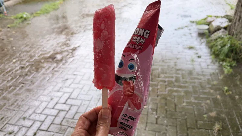 Leck Day mit viralem Korea Eis