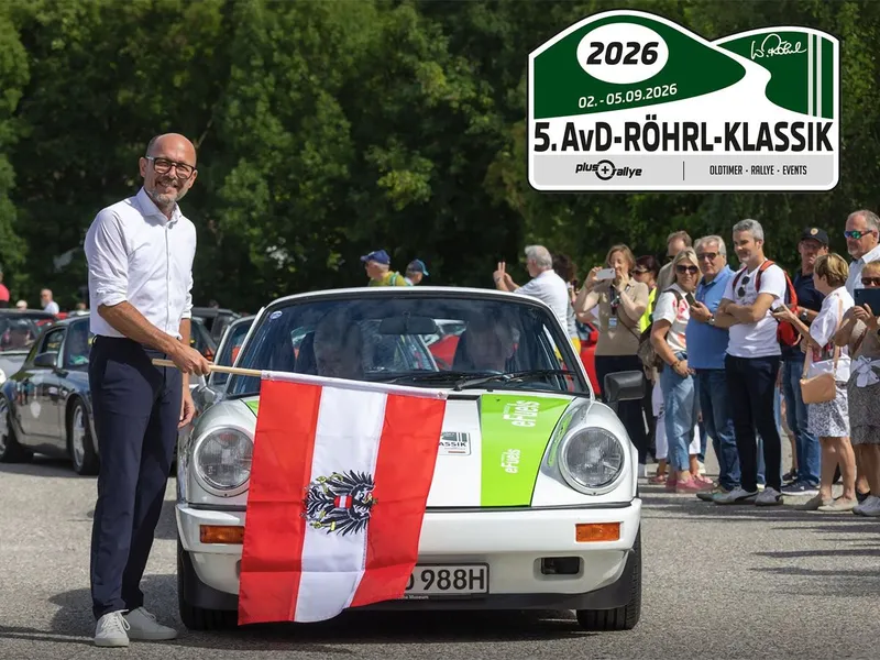 AvD-Röhrl-Klassik 2026 – 176 historische Porsche feiern Geschichte
