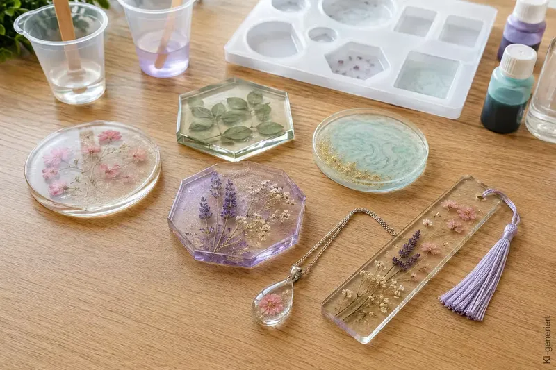 Epoxidharz-Ideen für Anfänger: 10 einfache DIY-Projekte
