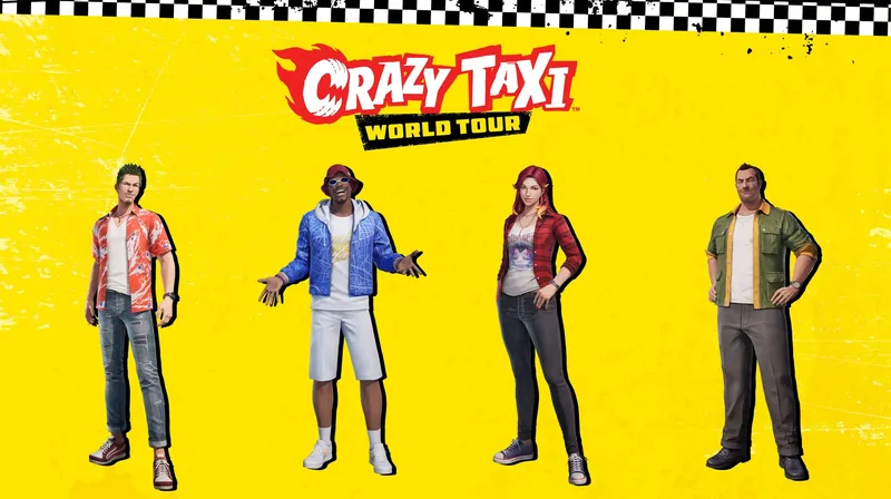 Crazy Taxi: World Tour rast mit neuem Karten-Trailer nach Deutschland