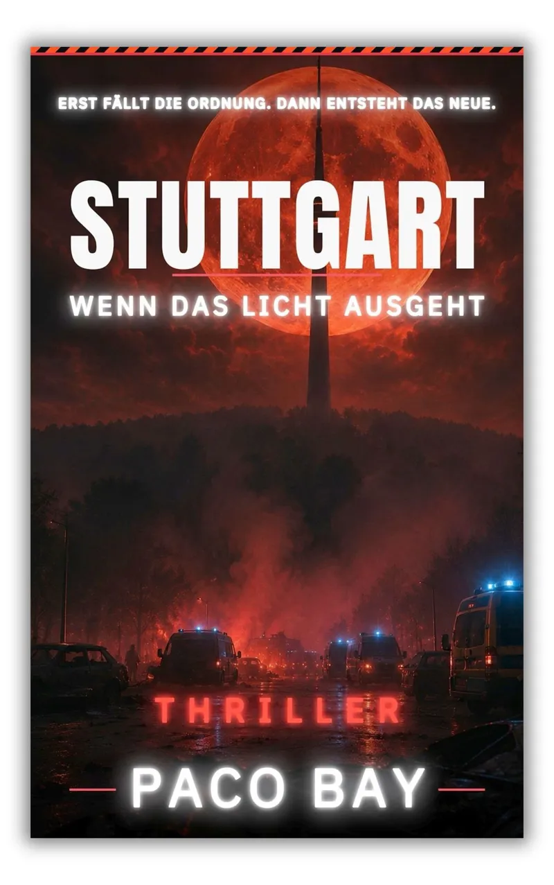 Stuttgart – wenn das Licht ausgeht: Erst fällt die Ordnung. Dann entsteht das Neue. von Paco Bay
