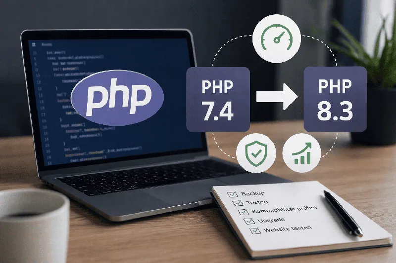 PHP-Upgrades: Warum eine aktuelle PHP-Version für Websites so wichtig ist