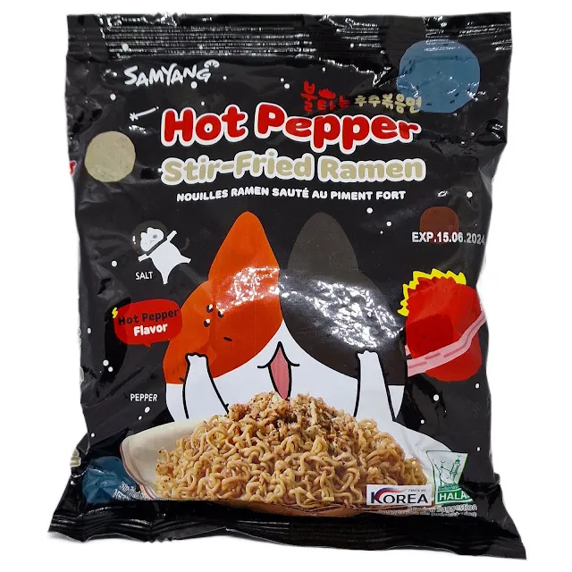 Samyang - Hot Pepper Stir-Fried Ramen
