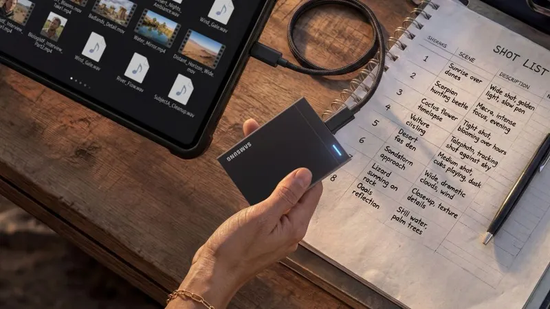 Samsung Portable SSD P9 und P7: Neue USB4-SSDs mit bis zu 4.000 MB/s