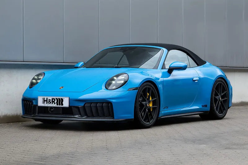 Fahrwerkstuning für die Sportwagenikone: Porsche 911 Carrera GTS mit H&R Tieferlegungsfedern
