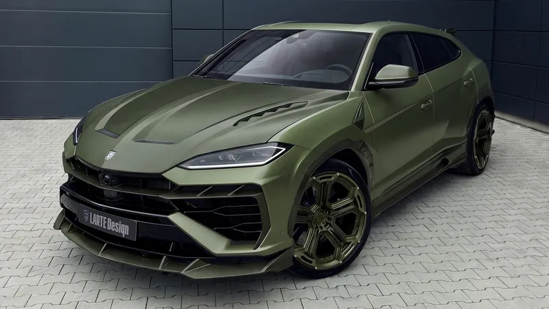 LARTE Lamborghini Urus SE: Olive Military Carbon trifft KBA-Segen