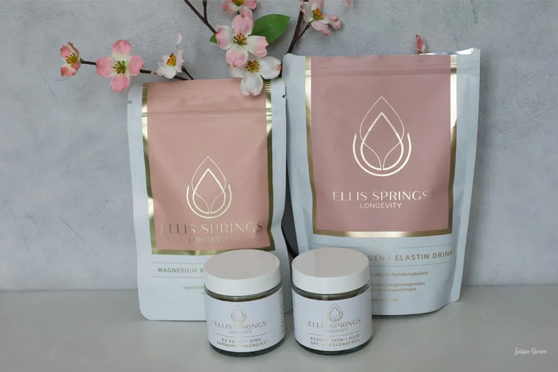 4 Nahrungsergänzungsmittel von Ellis Springs Longevity