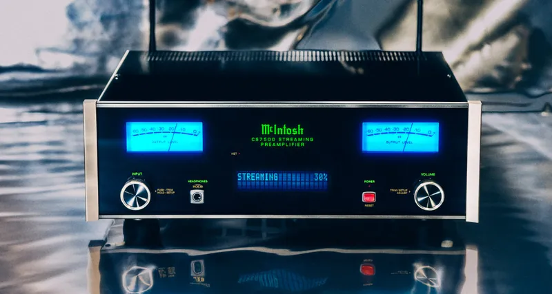 McIntosh CS7500 AC: Neuer Streaming-Vorverstärker mit Quad-Balanced-DAC