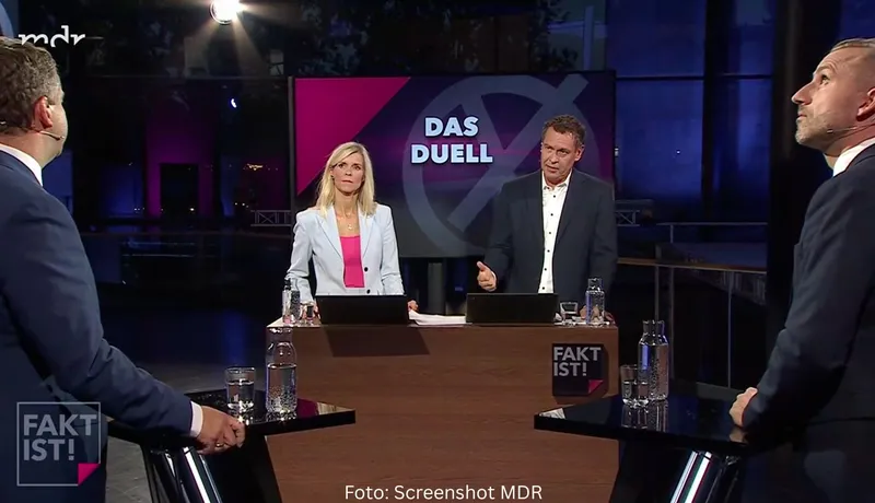 Polit-Spannung im MDR: Starkes Publikumsinteresse an der Wahlarena zur Landtagswahl