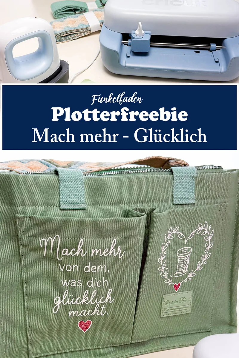 Tasche beplotten – Zwei kostenlose Plotterdateien für kreative Lieblingsmenschen