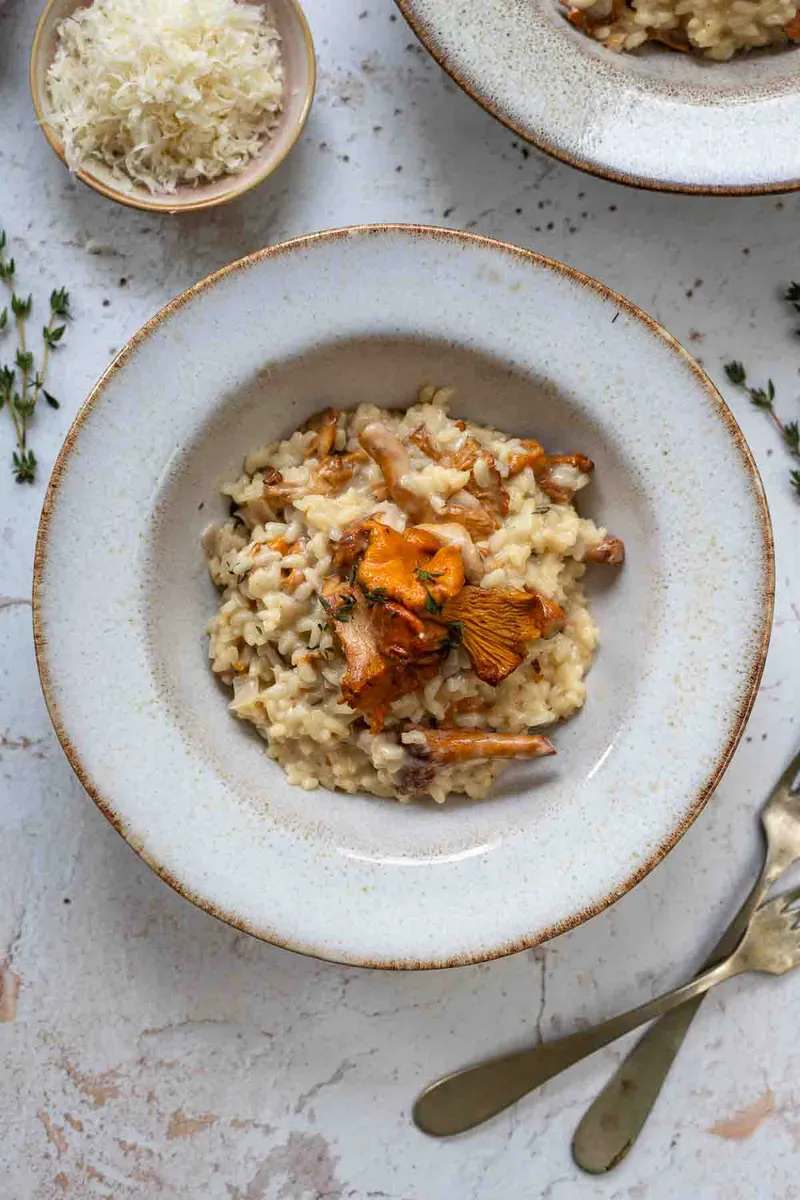 Pfifferling Risotto