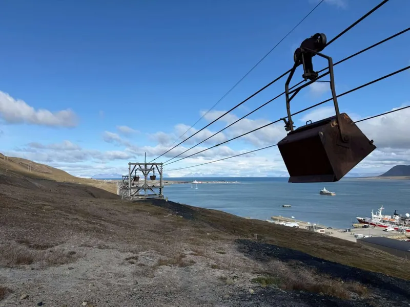 Die Bergwerke auf Spitzbergen