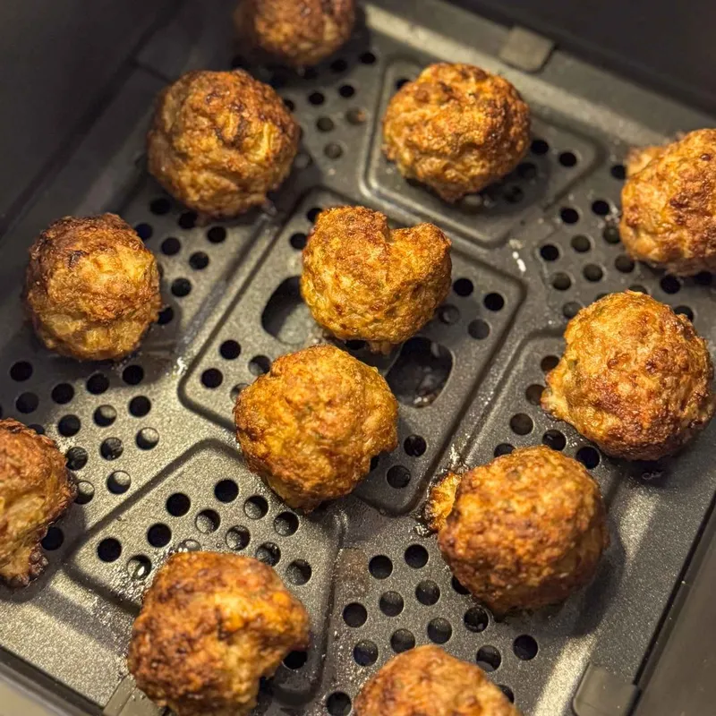 Frikadellen aus der Heißluftfritteuse