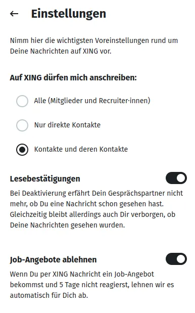 XING – was lange währt…
