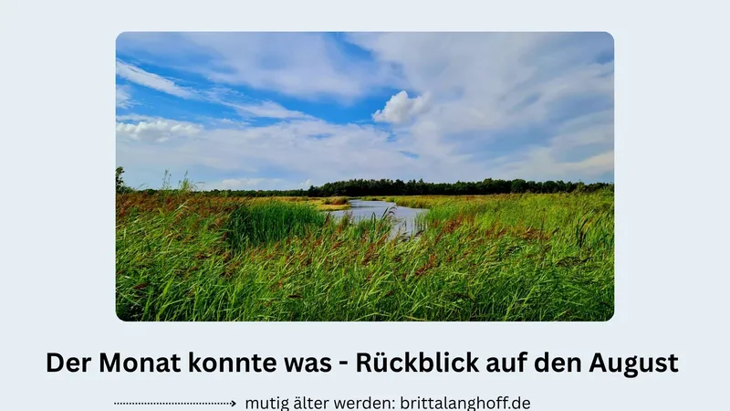 Ein Monat auf dem Wasser: Rückblick August