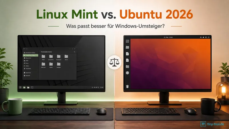 Linux Mint vs. Ubuntu 2026: Was passt besser für Windows-Umsteiger?