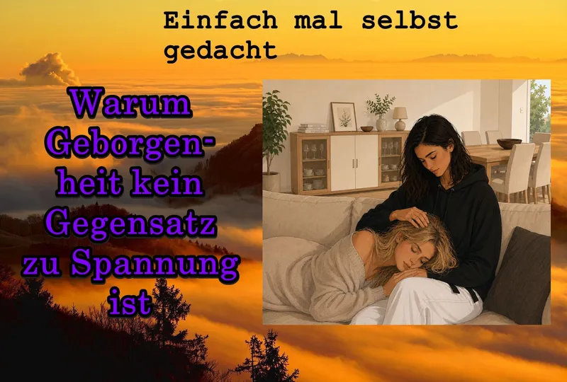 Warum Geborgenheit kein Gegensatz zu Spannung ist