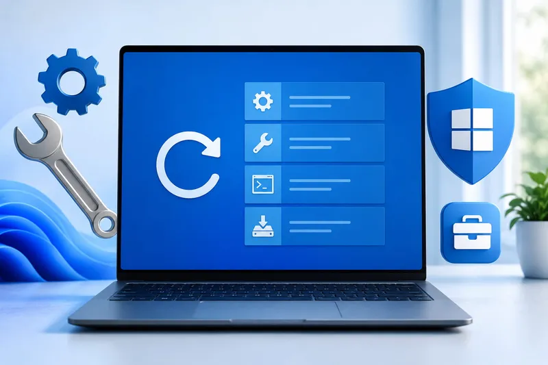Windows-Wiederherstellungsumgebung starten und richtig nutzen