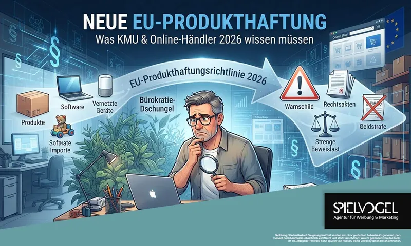 Neue EU-Produkthaftung 2026: Was Online-Händler & KMU wissen müssen
