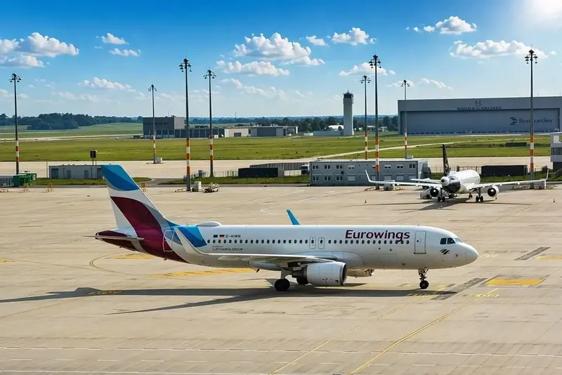 Eurowings BIZ Class A320: Berlin (BER)-London (LHR)