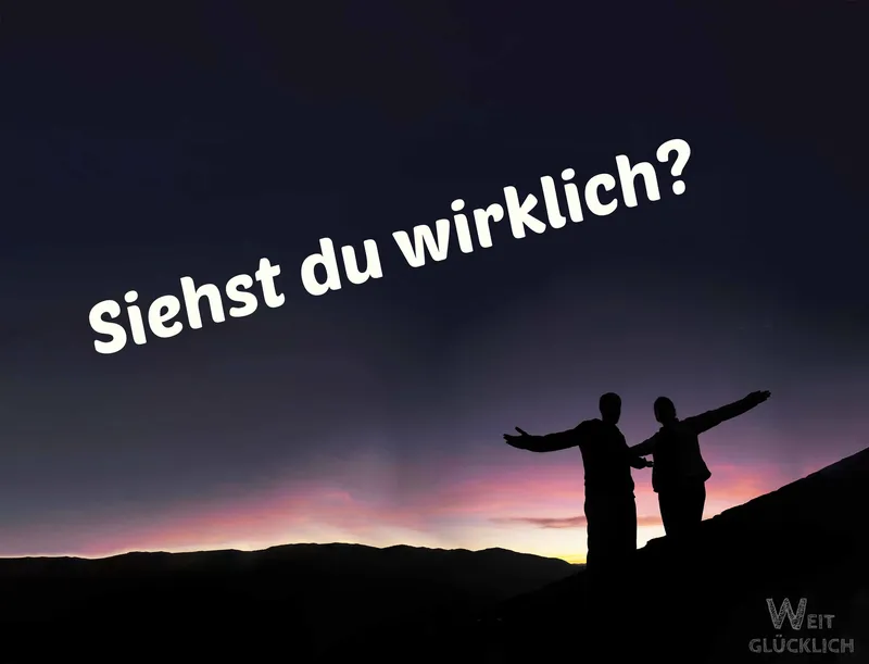 Wir sehen alles, aber erkennen nichts (Die Illusion der Tiefe) | UnterwegsSein 14